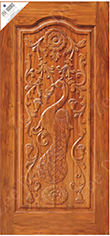 Teak doors