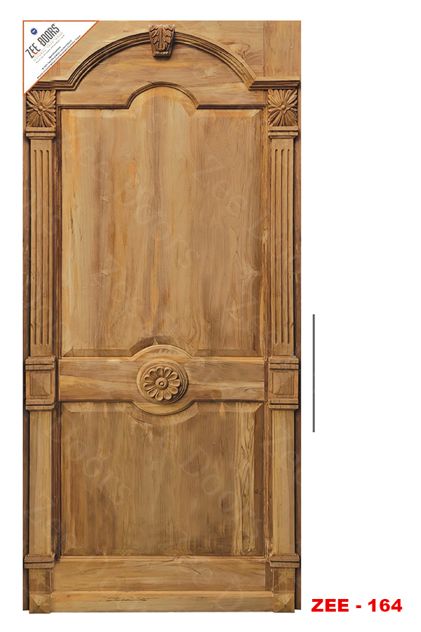 Modern Teak Wood Door
