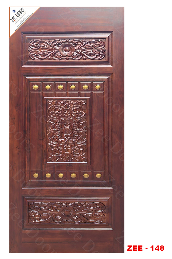 Modern Teak Wood Door